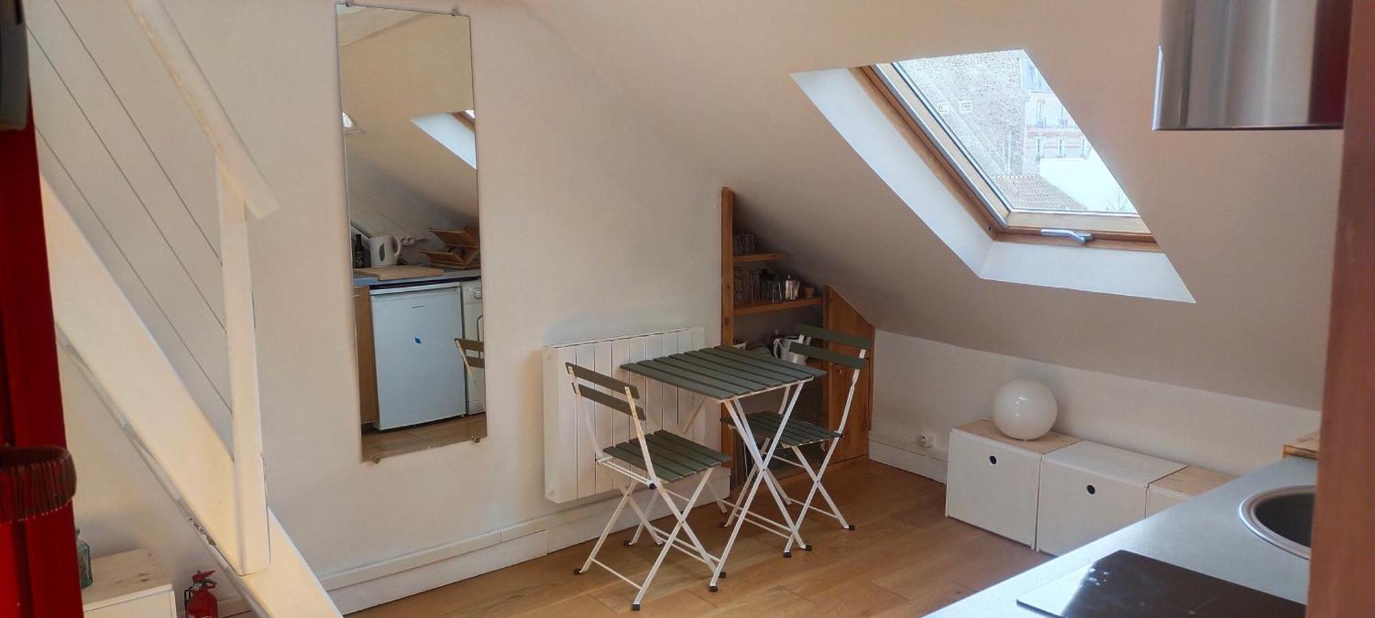 Studio Sous Les Toits Et Mezzanine - Vincennes Ngoại thất bức ảnh